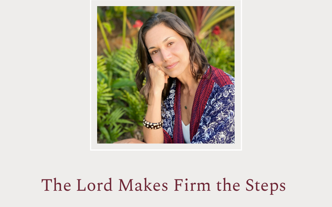 The Lord Makes Firm the Steps by Renee Shaeffer