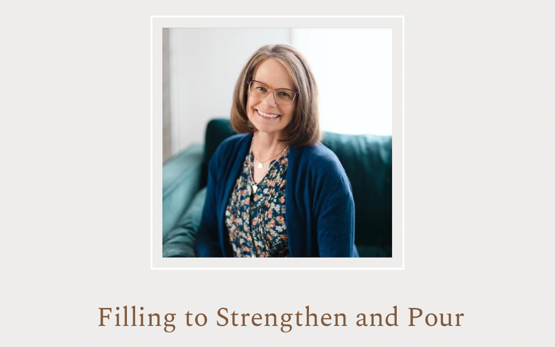 Filling to Strengthen and Pour by Jennye Bock