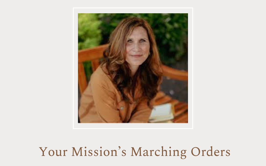 Your Mission’s Marching Orders by Cara Blondo