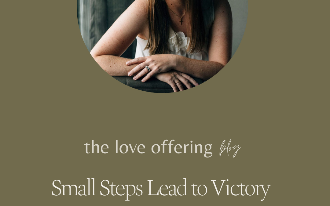 Small Steps Lead to Victory by Kristin Sponaugle 