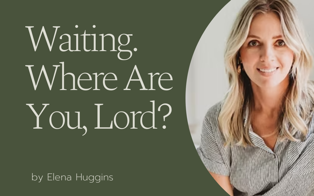 Waiting. Where Are You, Lord? by Elena Huggins