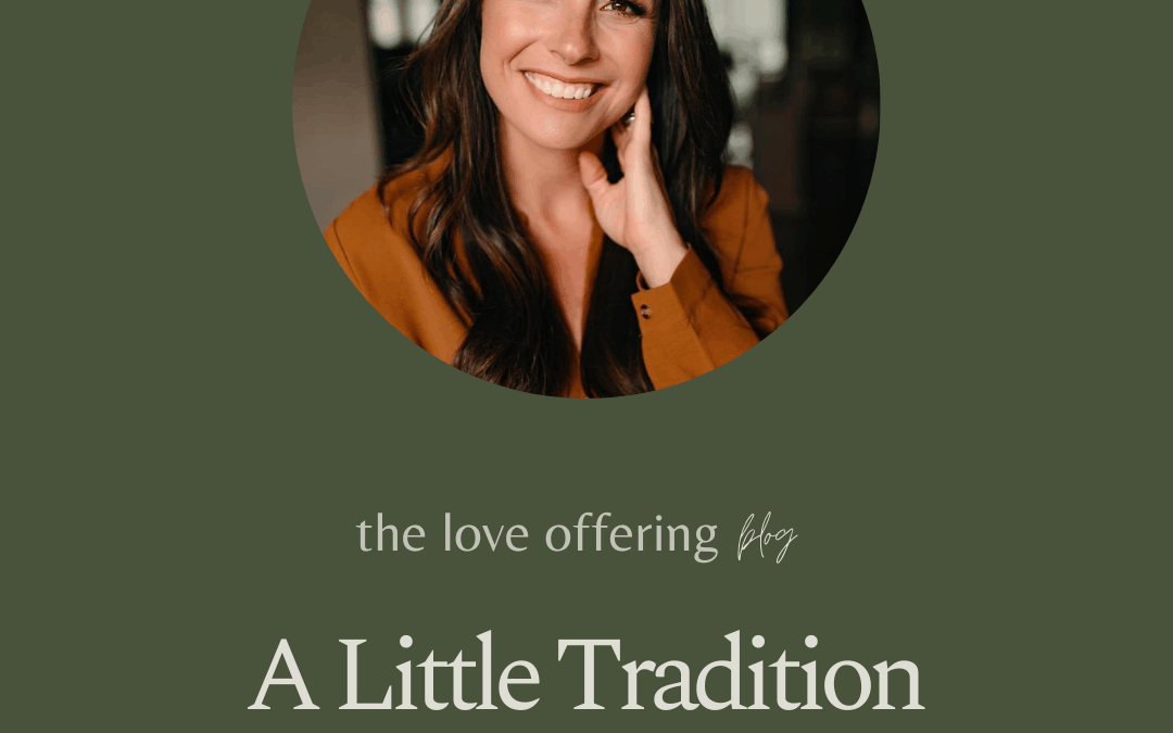 A Little Tradition by Rachael Adams