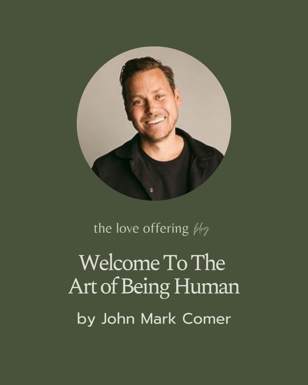 John Mark Comer – Headshot