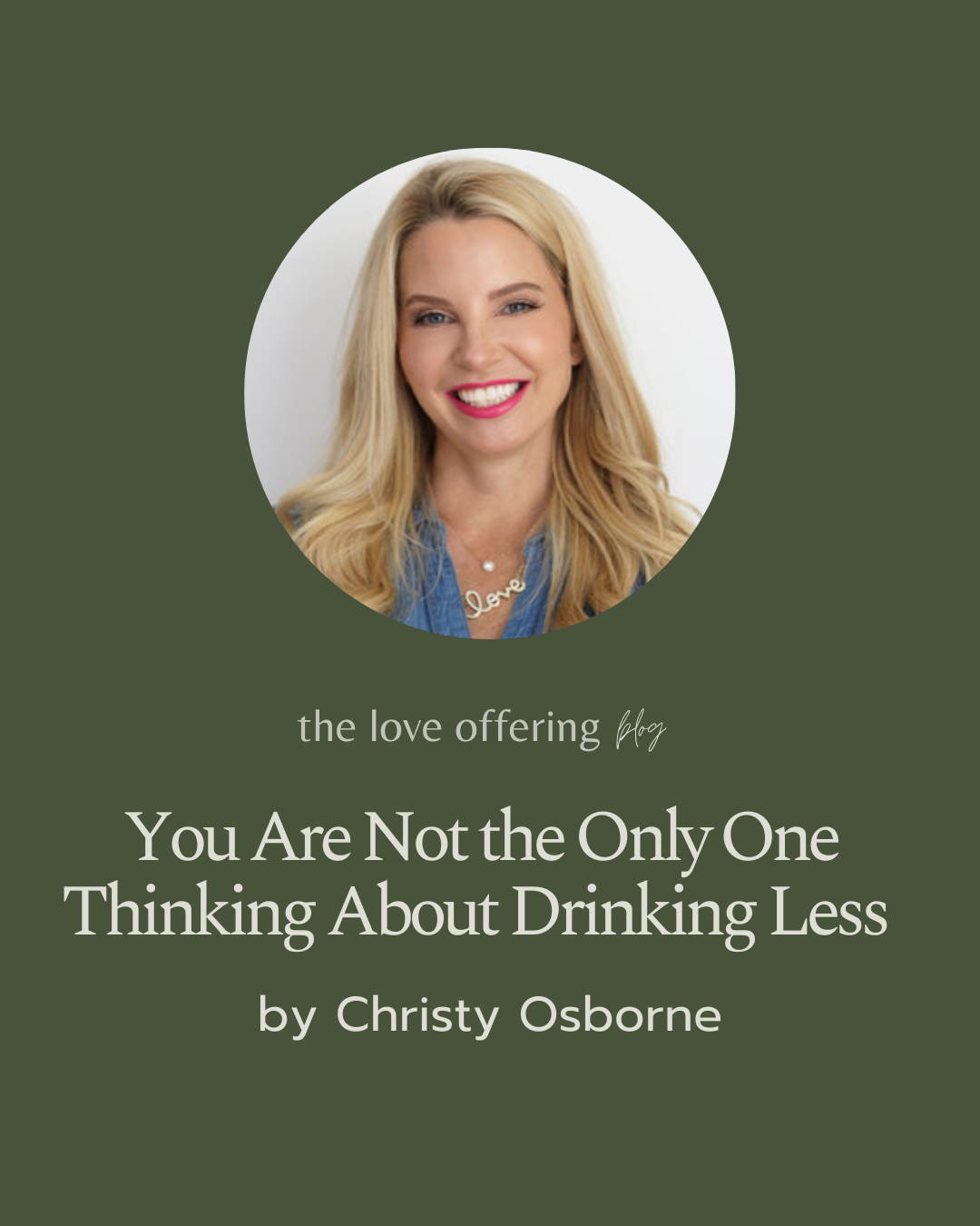 Christy Osborne – Headshot