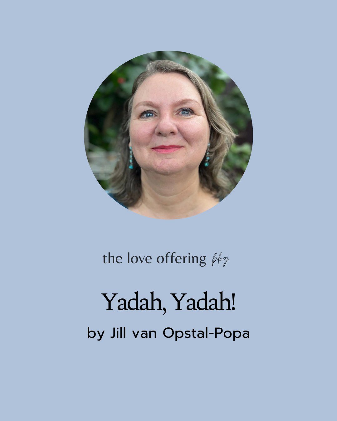 Jill van Opstal-Popa – Headshot