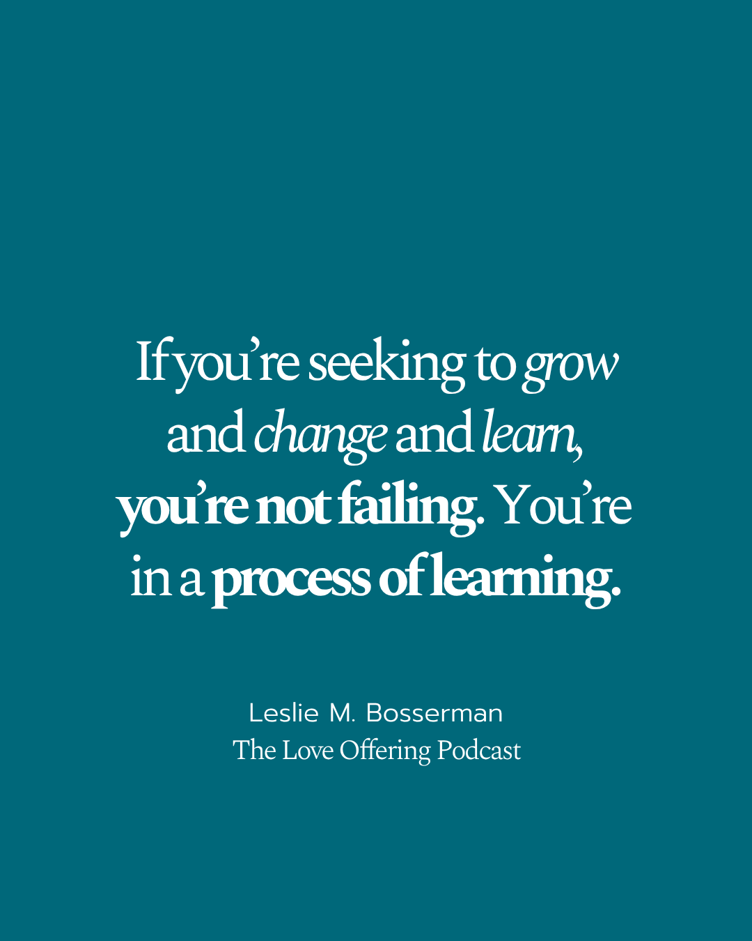 Leslie M. Bosserman